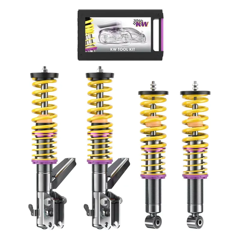 KW Gewindefahrwerk V2 inox passend für Honda Civic VII Hatchback (EU, EP, EV) 01/2000-02/2006 Sonderangebot