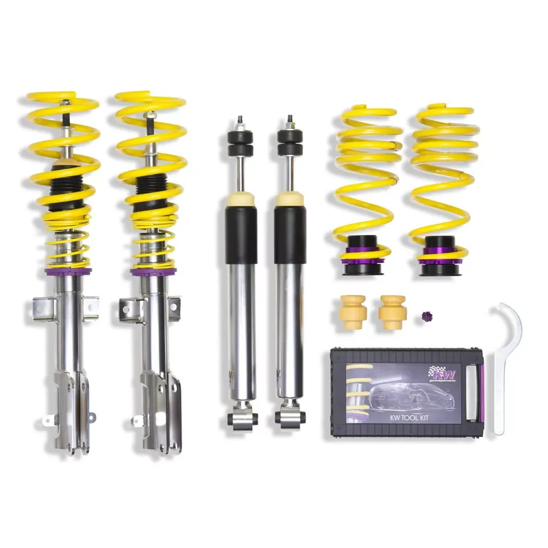Top-Preis KW Gewindefahrwerk V3 inox passend für Ford Mustang V Coupe ab 12/2004
