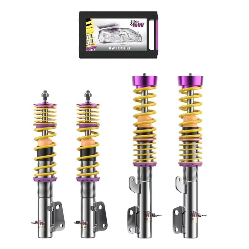 Solange Der Vorrat Reicht KW Gewindefahrwerk V3 inox passend für TOYOTA MR2 III (ZZW3_) 10/1999-06/2007