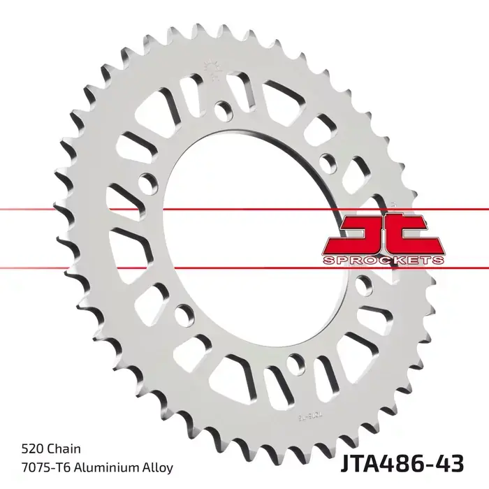 Bestseller Kettenrad Alu 43Z 520 SI Innen Ø 110 Lochkreis 130