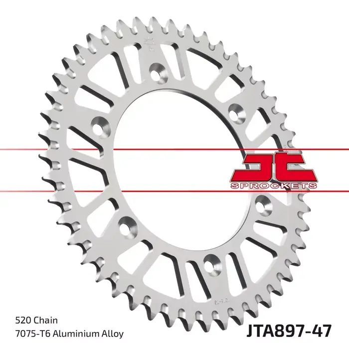 Kettenrad Alu 47Z 520 SI passend für Husaberg Markenprodukt