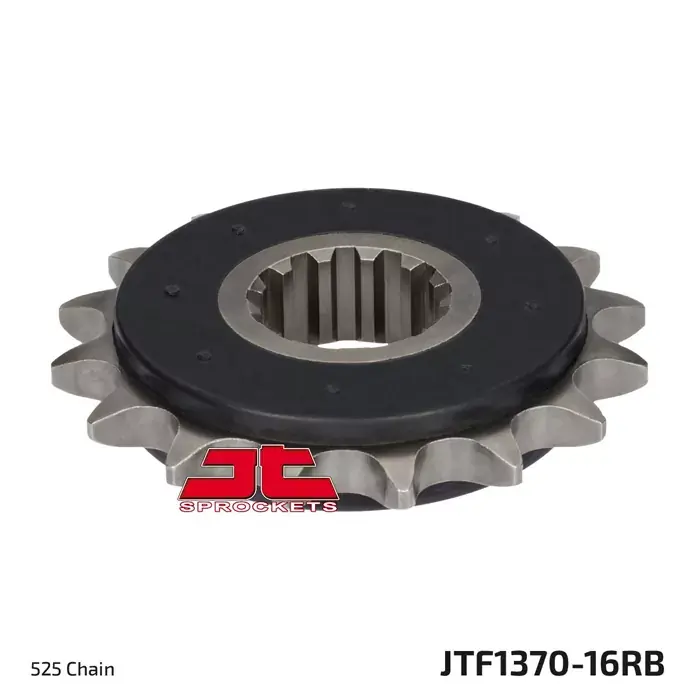 Ritzel 16Z 525 feinverzahnt gummiert passend für Honda Zertifiziert