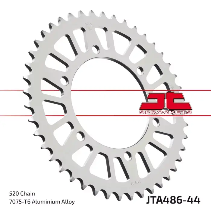 Beliebt Kettenrad ALU 44Z 520 SI Innen Ø 110 Lochkreis 130