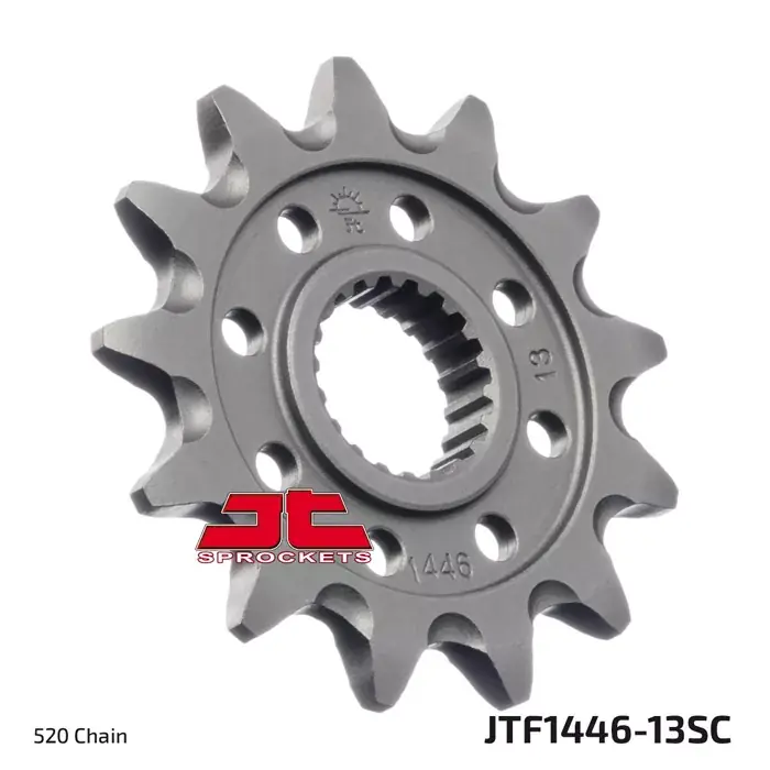 Ritzel RAC 13Z 520 Feinverzahnt passend für Kawasaki KX250F Neu Im Sortiment