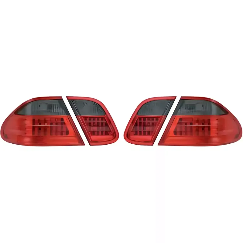 Solange Der Vorrat Reicht DIEDERICHS Heckleuchtensatz LED Klarglas Rot/Schwarz passend für Mercedes-Benz CLK W208
