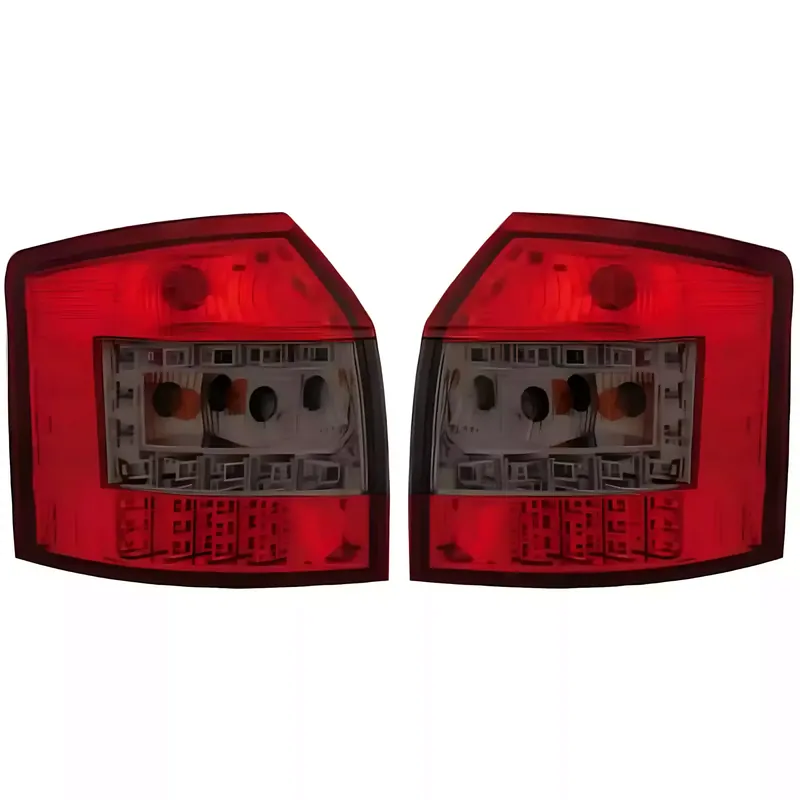 Jetzt Kaufen DIEDERICHS Heckleuchtensatz LED Klarglas rot/schwarz passend für Audi A4 B6 Avant