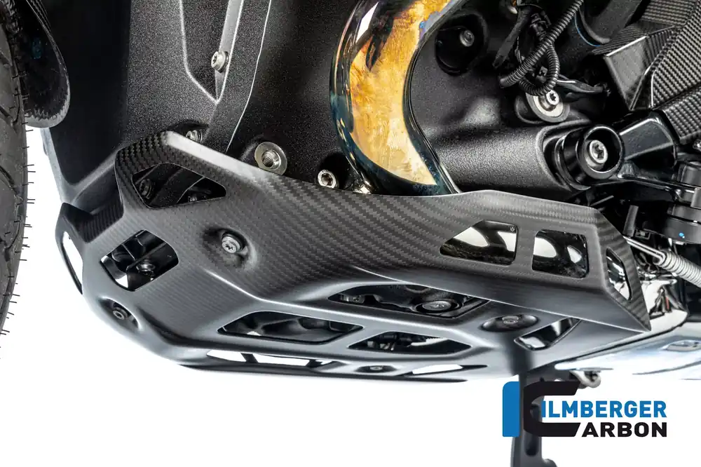 Markenware Ilmberger Carbon Unterer Motorschutz matt passend für BMW R1300GS