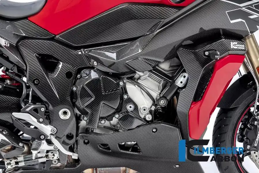 Online Kaufen Ilmberger Carbon Rahmenabdeckung rechts glänzend passend für BMW S1000XR / M1000XR