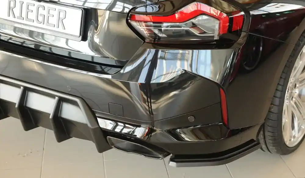 Beliebt Rieger Heckschürzenansatz seitlich rechts passend für BMW 2er G42 M240i Coupé