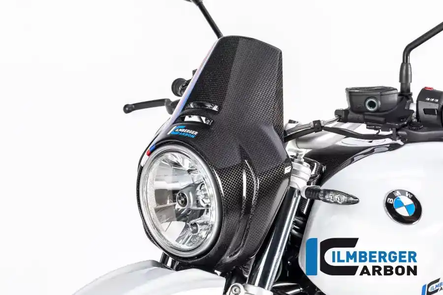 Knallerangebot Ilmberger Carbon Scheinwerferverkleidung glänzend passend für BMW R nineT Urban GS ab 2016