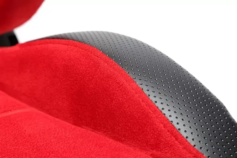 TA Technix Sportsitz rot Alcantara verstellbar links Rabatt