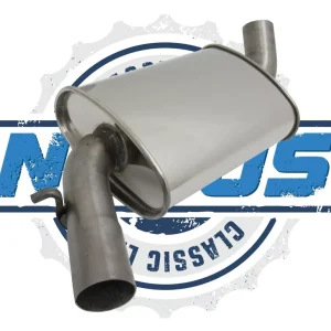 Novus Classic Line Edelstahl Mittelschalldämpfer passend für Golf 2 1.8 16V GTI Kracherpreis