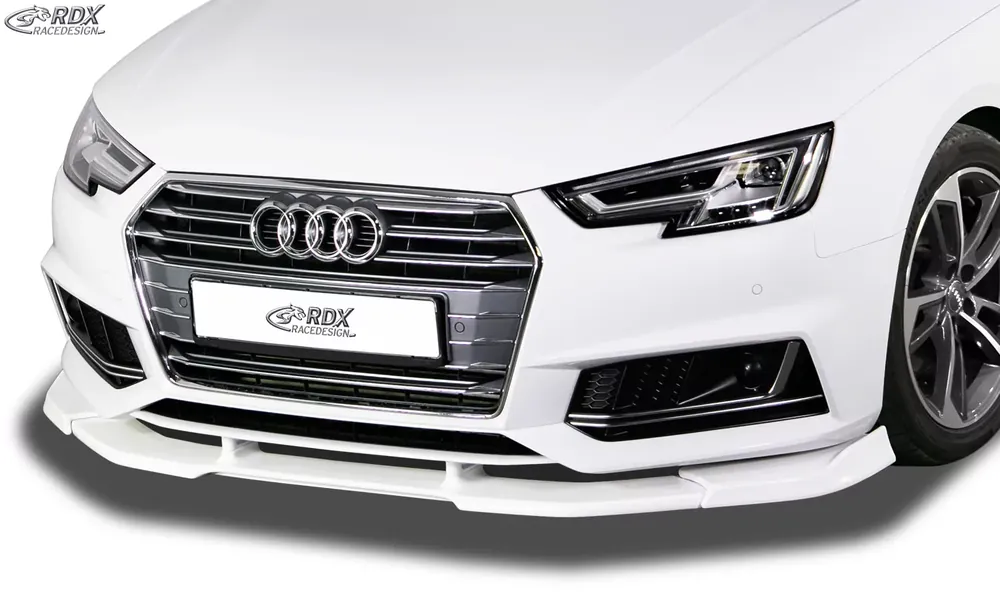 RDX Frontspoiler VARIO-X passend für Audi A4 8W B9 S-Line/S4 Frontlippe Spoilerlippe Schnäppchen