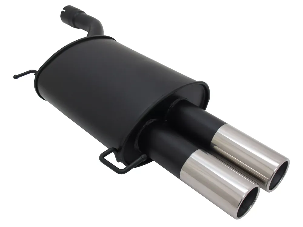 Novus Sportauspuff passend für BMW E61 2x76mm Edelstahl Highlight