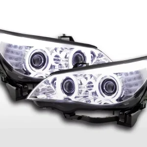 Beliebt Scheinwerfer Set Xenon Angel Eyes CCFL passend für BMW 5er E60/E61 chrom