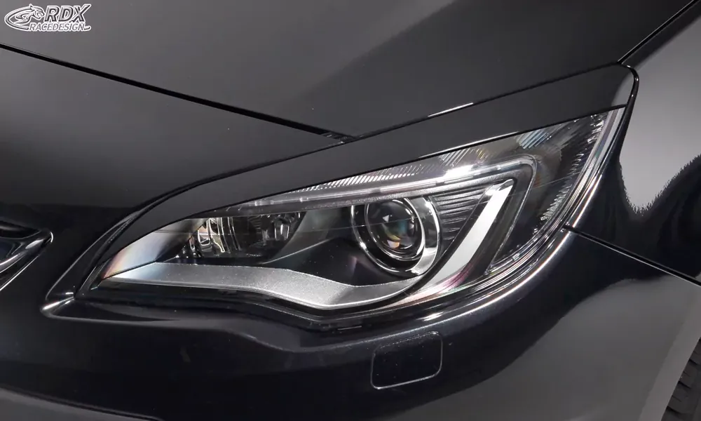 RDX Scheinwerferblenden passend für OPEL Astra J Böser Blick Wochenendangebot