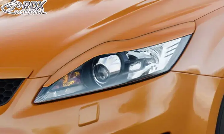 RDX Scheinwerferblenden passend für Ford Focus 2 Facelift 2008+ Böser Blick Preis Gesenkt
