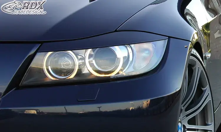 Top-Angebot RDX Scheinwerferblenden passend für BMW E90 / E91 Böser Blick