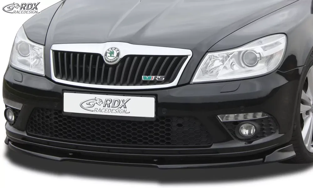 Schnäppchen RDX VARIO-X Frontspoiler passend für Skoda Octavia 2 RS Facelift Typ 1Z ab 2008