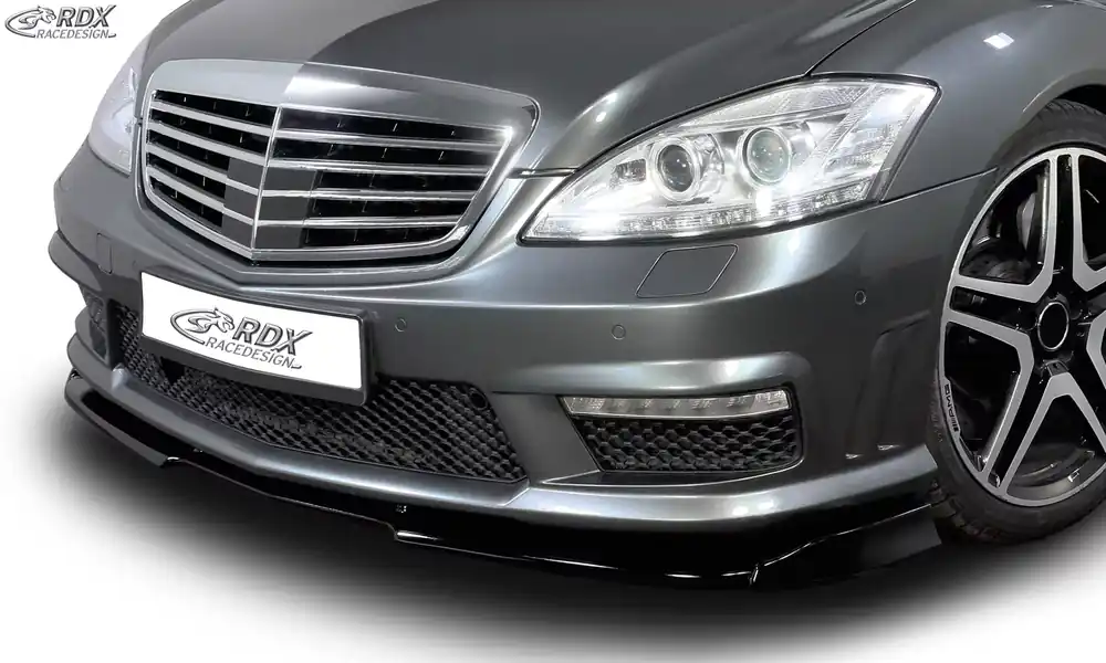 Direktkauf RDX VARIO-X Frontspoiler passend für Mercedes S-Klasse W221 AMG