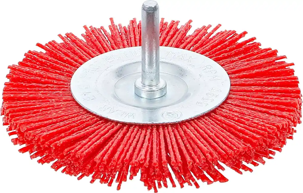 Beliebt BGS Nylonbürste 100 mm mit 6 mm Schaft