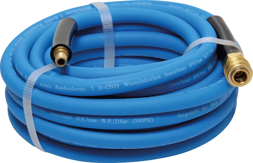 Nur Heute BGS Druckluftschlauch 10 m PVC-Gewebe