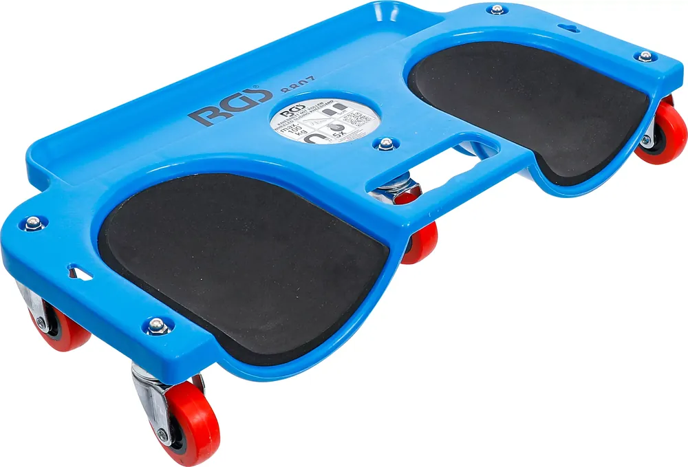 Expressversand BGS Kniebrett mit Rollen – gepolstert, max. 100 kg Belastbarkeit