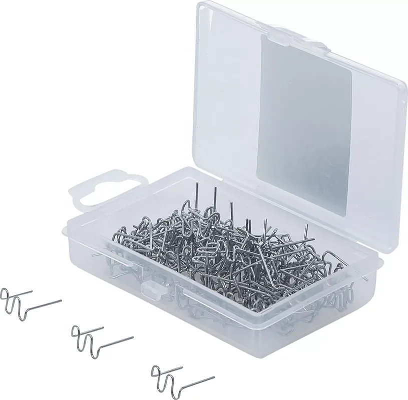 Ausverkauf Reparatur-Klammern W-Form Ø 0,8 mm Edelstahl 100-tlg.