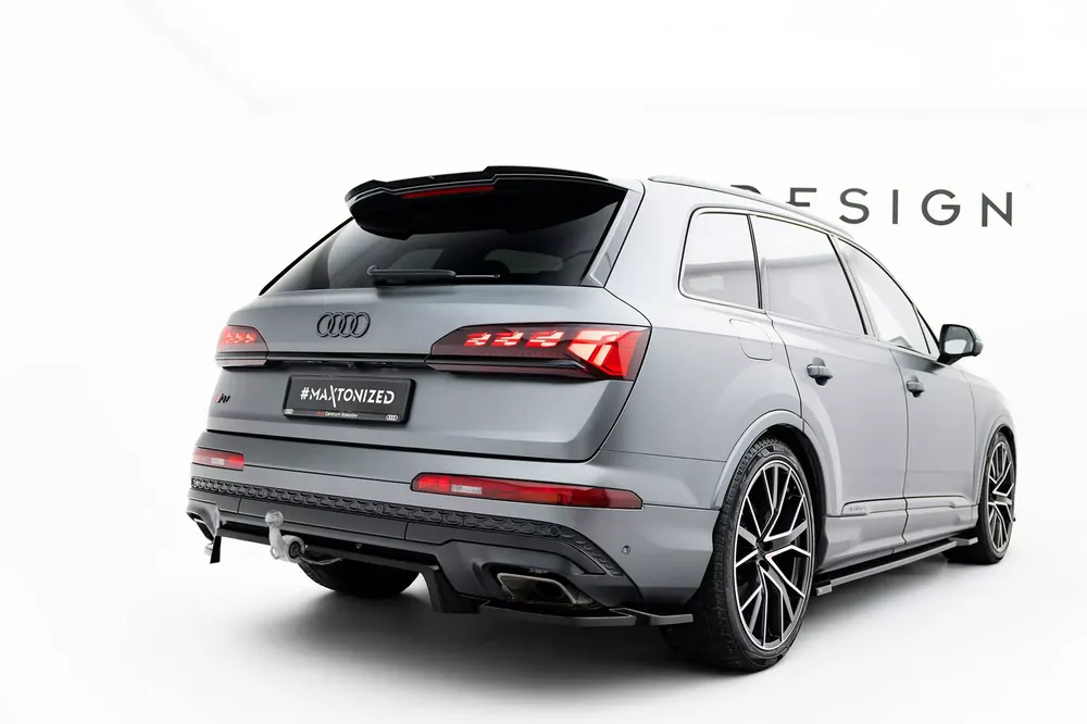 Top-Seller Mittlerer Cup Diffusor DTM Look Heck Ansatz passend für Audi Q7 S-Line Mk2 Facelift 2