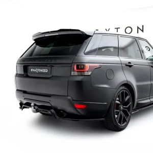 Billig Mittlerer Cup Diffusor DTM Look Heck Ansatz passend für Land Rover Range Rover Sport Mk2