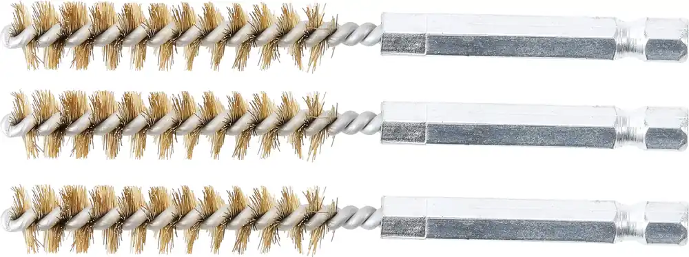 BGS Messingbürsten Set 10 mm 3-tlg. Sale
