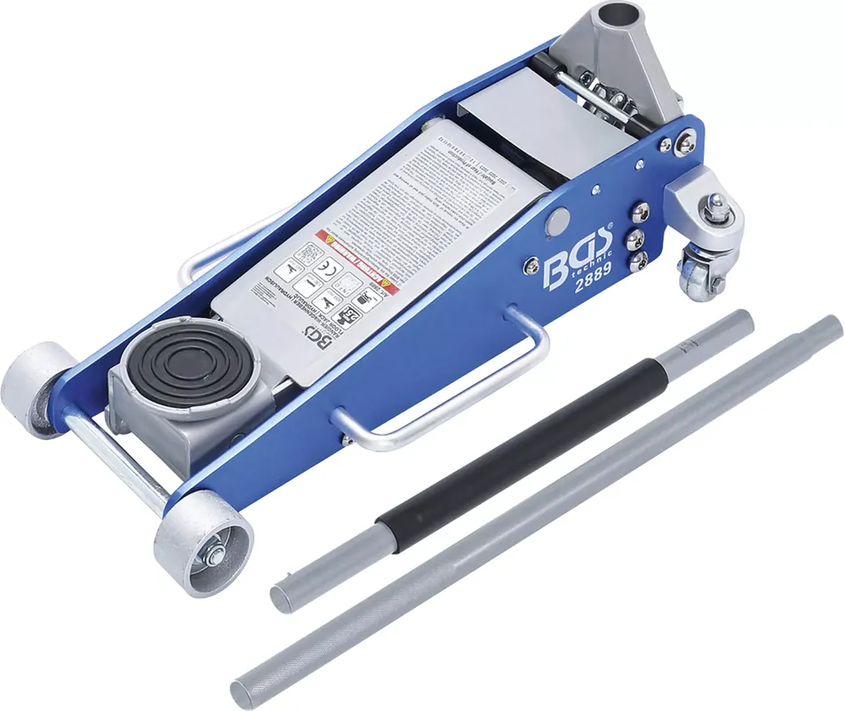 Markenprodukt Hydraulischer Rangier-Wagenheber 2,5 t aus Aluminium-Stahl