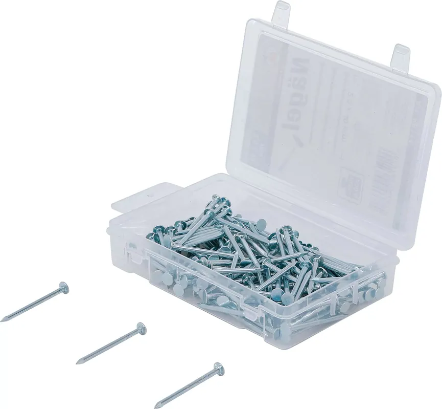 Neue Ware Nägel-Sortiment 2,5x40 mm 200 g im Sortimentskasten