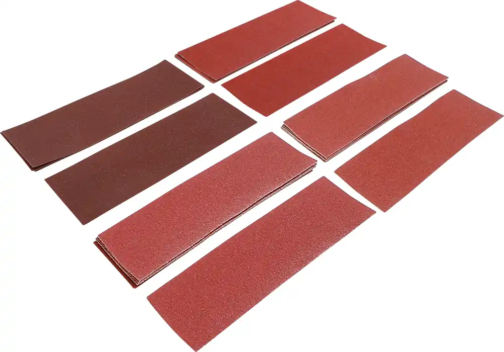 Sonderangebot Schleifblatt-Satz 93 x 230 mm K60–180 passend für Schwingschleifer / Handschleifer – 25-tlg.