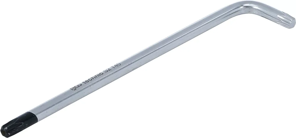 Echt Winkelschlüssel T40 extra lang T-Profil (für Torx) mit/ohne Bohrung