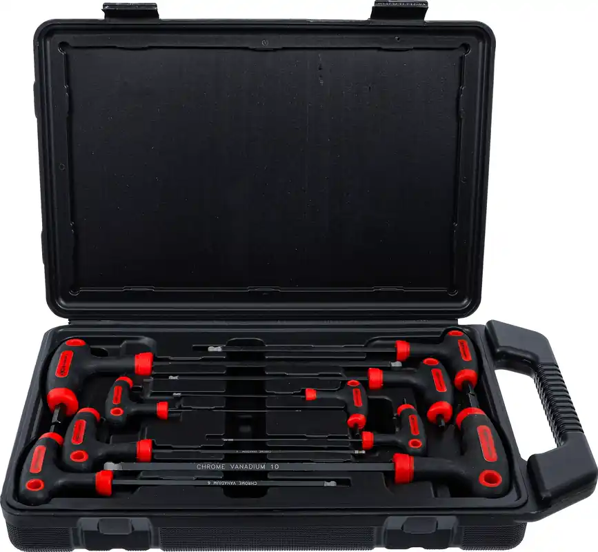 Schraubendreher-Satz mit T-Griff und seitlicher Klinge Innensechskant 2 - 10 mm 9-tlg. Online Kaufen