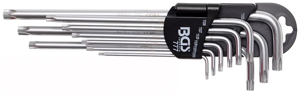 Expressversand BGS Winkelschlüssel-Satz TS-Profil extra lang 9-tlg.