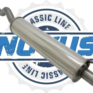 Novus Classic Line Edelstahl Vorschalldämpfer passend für Audi 80 B4 Sale