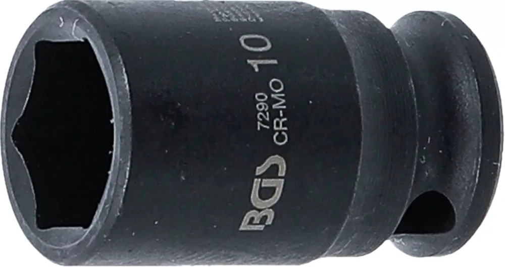 Schneller Versand BGS Kraft-Steckschlüssel-Einsatz 10 mm Sechskant Innenvierkant 1/4 Zoll