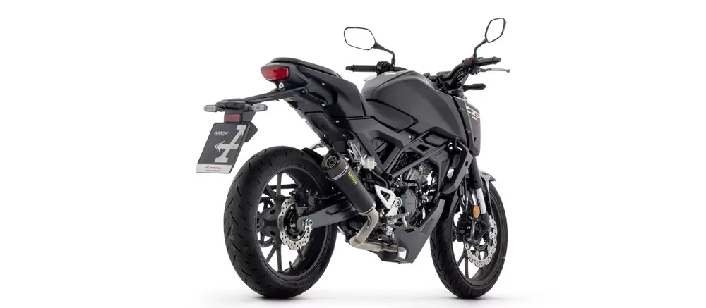 Sichere Zahlung ARROW DARK X-KONE Auspuff Komplettanlage passend für Honda CB125R 2024