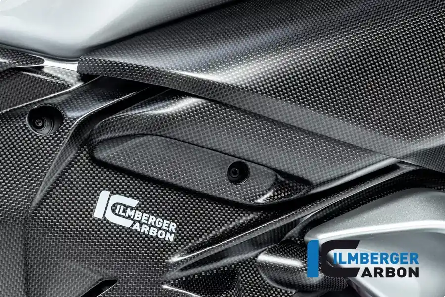 Preis Gesenkt Ilmberger Carbon Auslasskanal rechts passend für Ducati Diavel V4 2023- matt