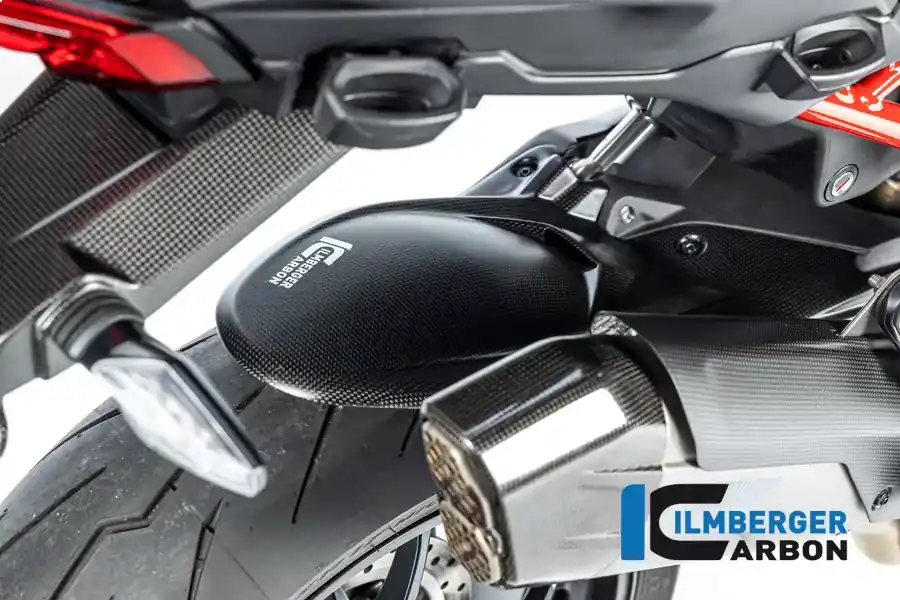 Top-Seller Ilmberger Carbon Kotflügel hinten matt passend für Ducati Multistrada V4 Pike‘s Peak 2022