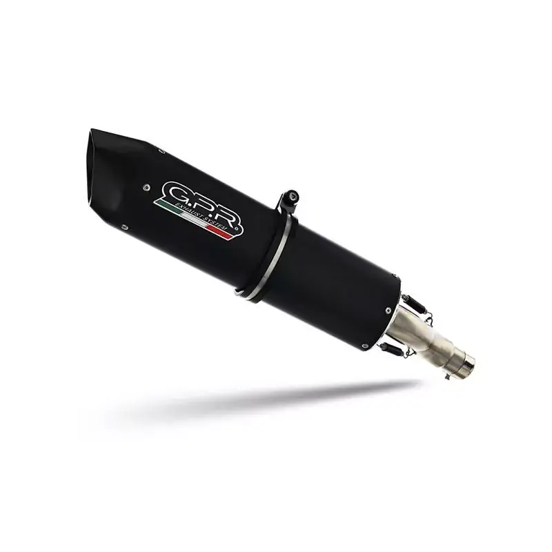 GPR Furore Nero Racing Slip-On Auspuff passend für Kawasaki Ninja 125 (2021–2024) Neuheit