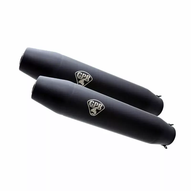 Sichere Zahlung GPR Deeptone Black Cafè Racer Auspuff passend für Honda CB 750 KZ SEVEN FIFTY 1978–1982
