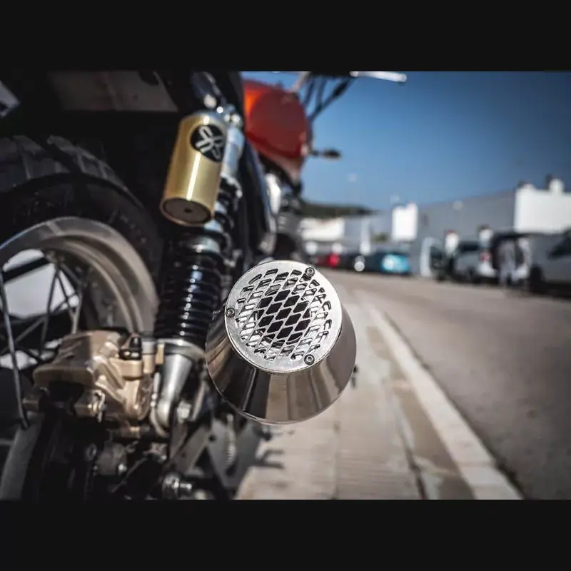 Sonderaktion GPR Exhaust Ultracone Inox Cafè Racer passend für Moto Guzzi Le Mans 1000 (1984–1988)