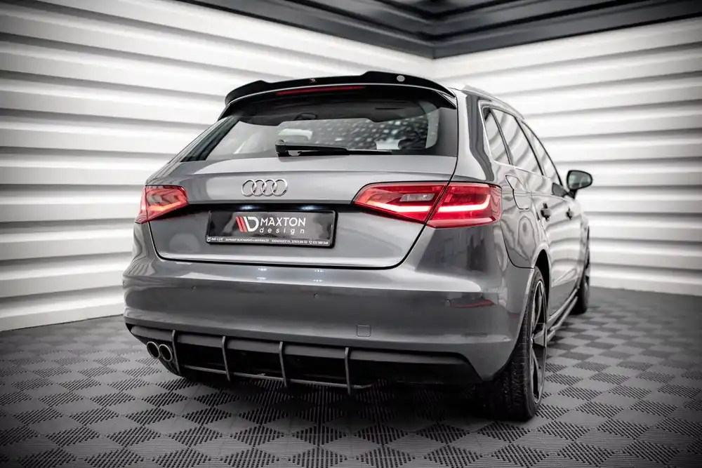 Spoiler CAP passend für Audi A3 Sportback 8V Garantierte Lieferung