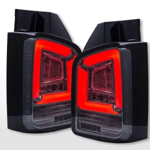 Aktuell LED Rückleuchten smoke passend für VW T5 2003-2010 Heckklapentür-Version