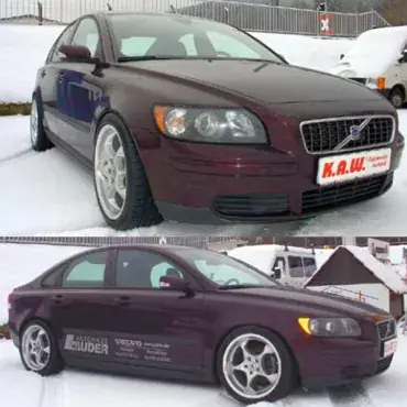 K.A.W. Tieferlegungsfedern passend für Volvo S40 M ab 01/2004 Nur Für Kurze Zeit