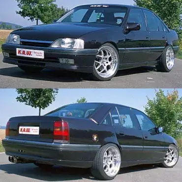 K.A.W. Tieferlegungsfedern passend für Opel Omega A Limousine ab 09/1986 bis 03/1994 Direktkauf