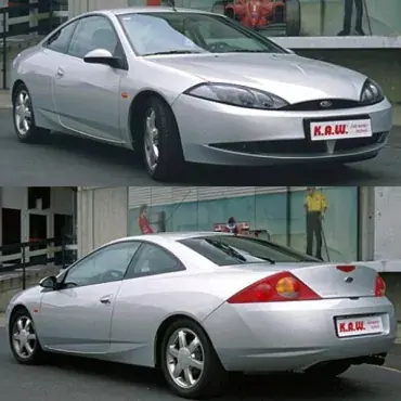 Geprüft K.A.W. Tieferlegungsfedern passend für Ford Cougar BCV (08/1998–12/2001)